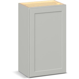 RELIABILT Parkstone II Wall Cabinet, Light Gray, 18" W, 1 Door, Fully Assembled - 641295 | Lowe's Pro Supply